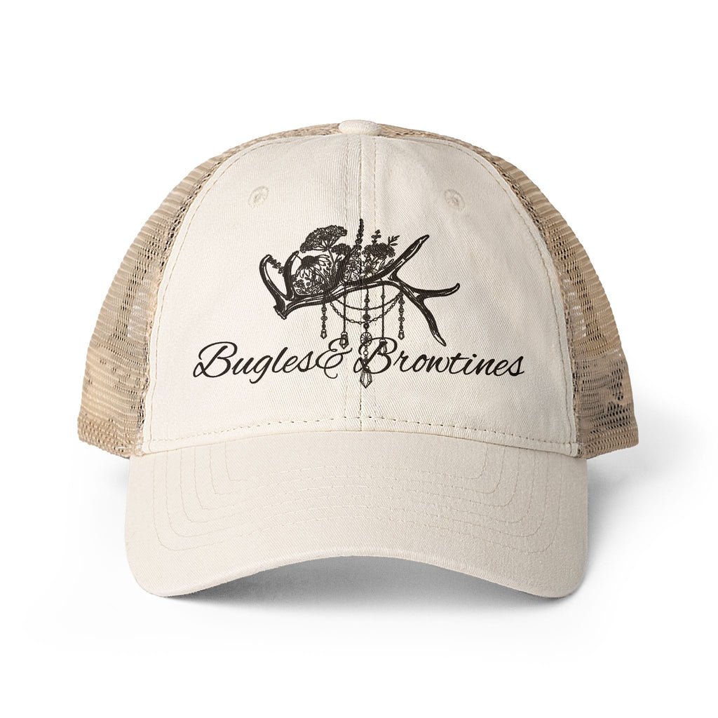 Women's Washed Mesh-Back Cap