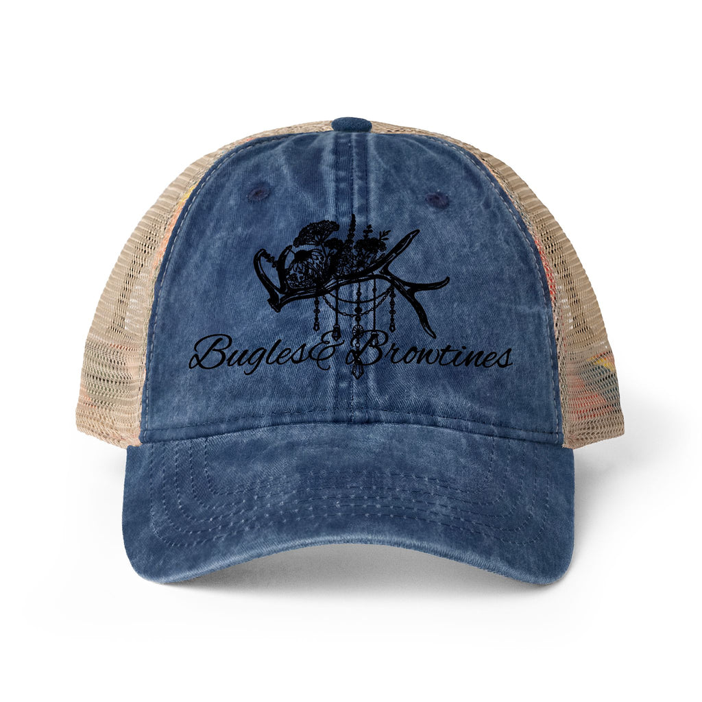 Women's Washed Mesh-Back Cap