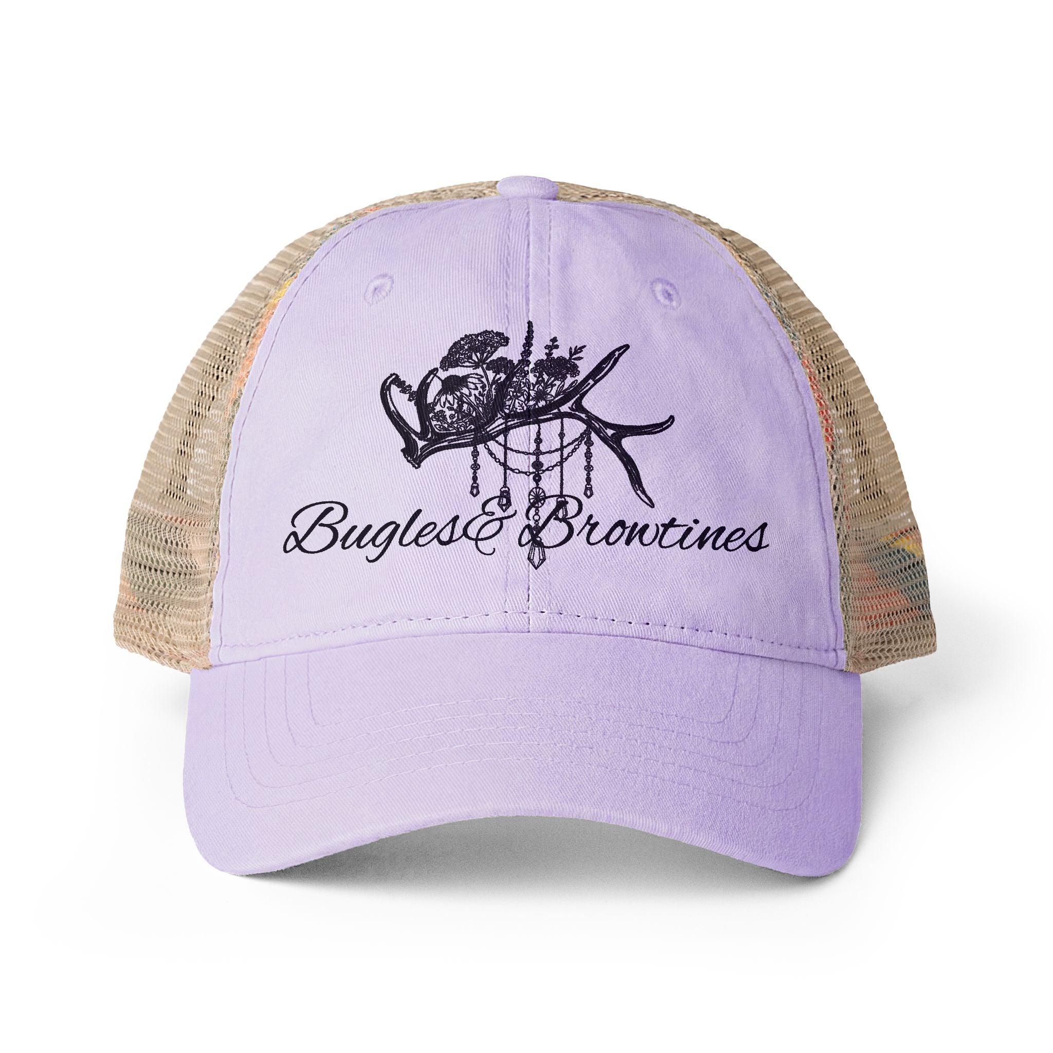 Women's Washed Mesh-Back Cap