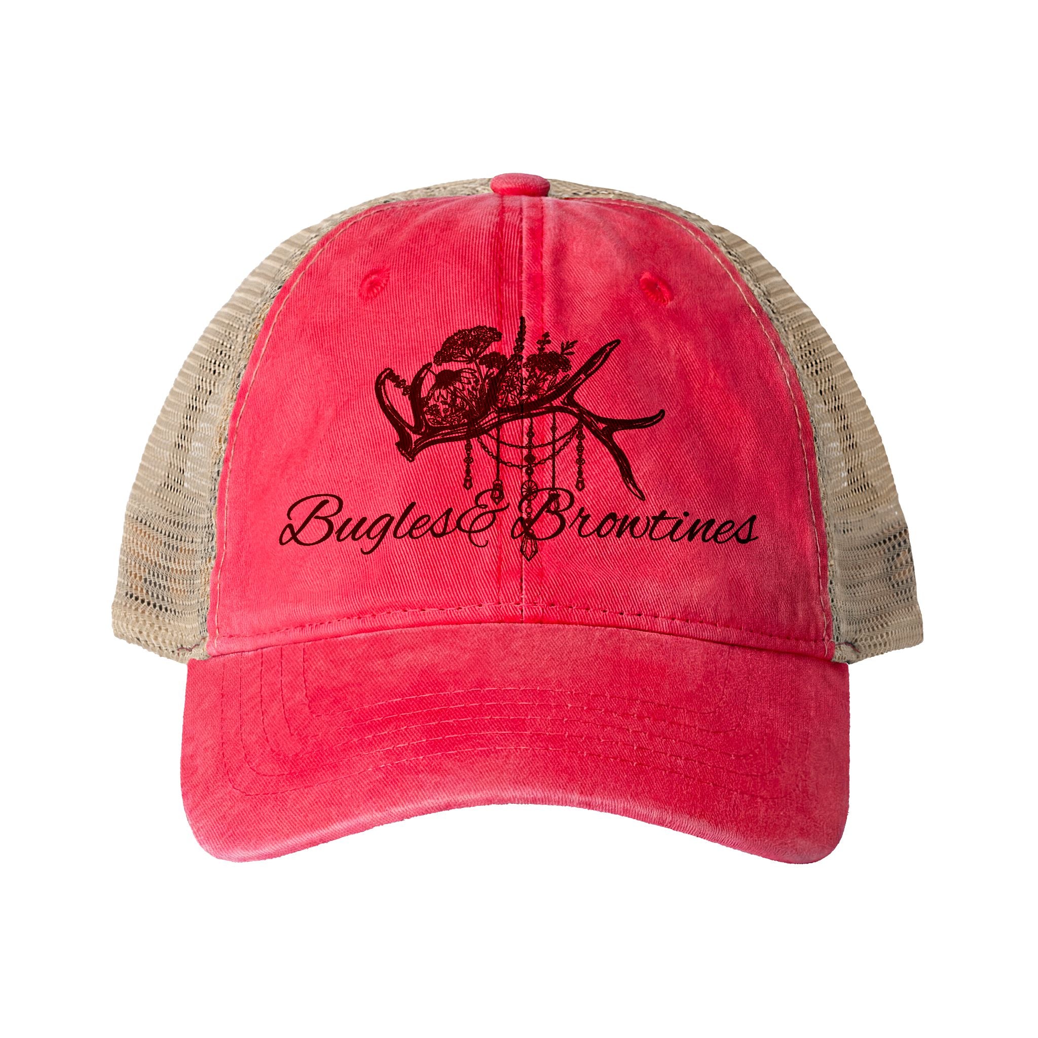 Women's Washed Mesh-Back Cap