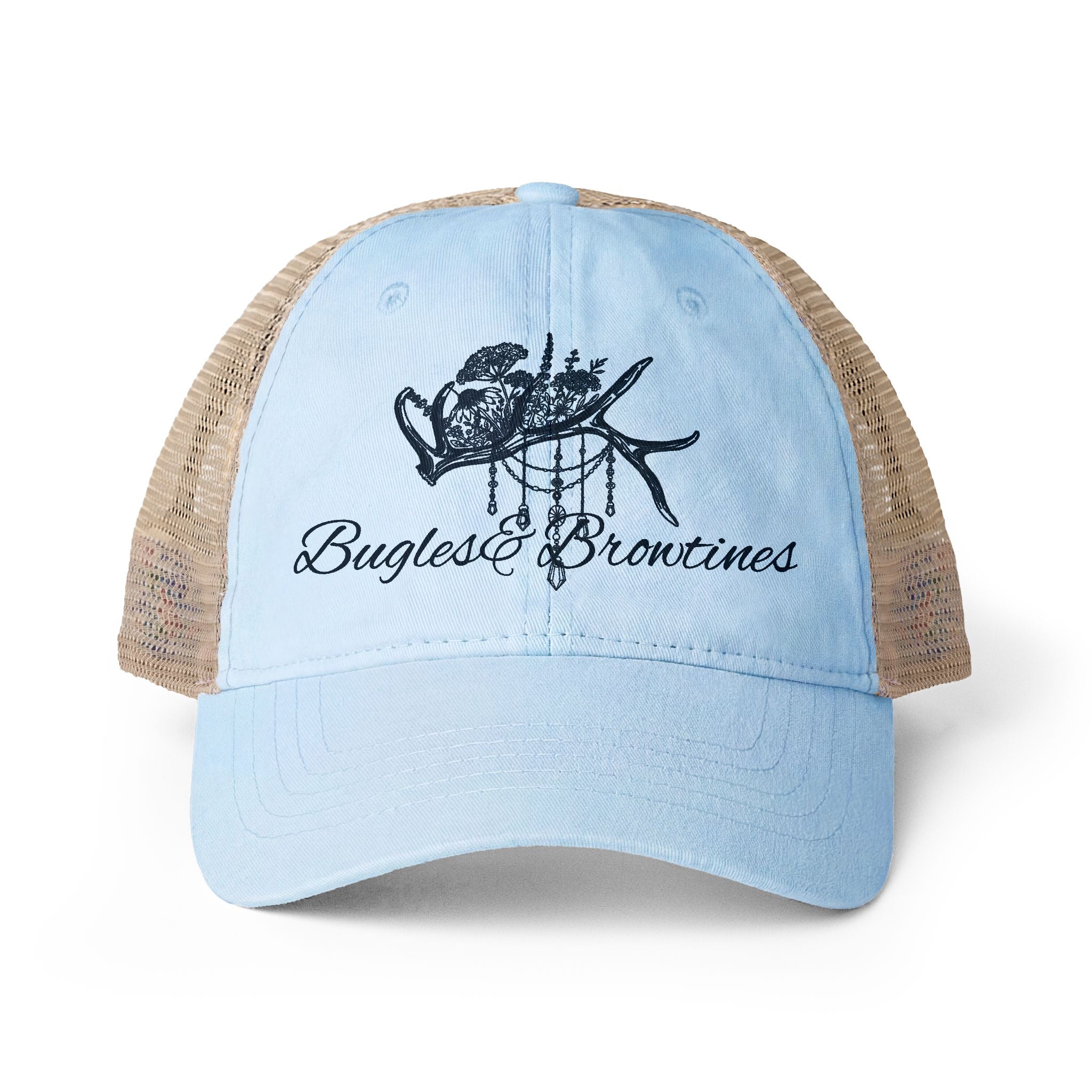 Women's Washed Mesh-Back Cap