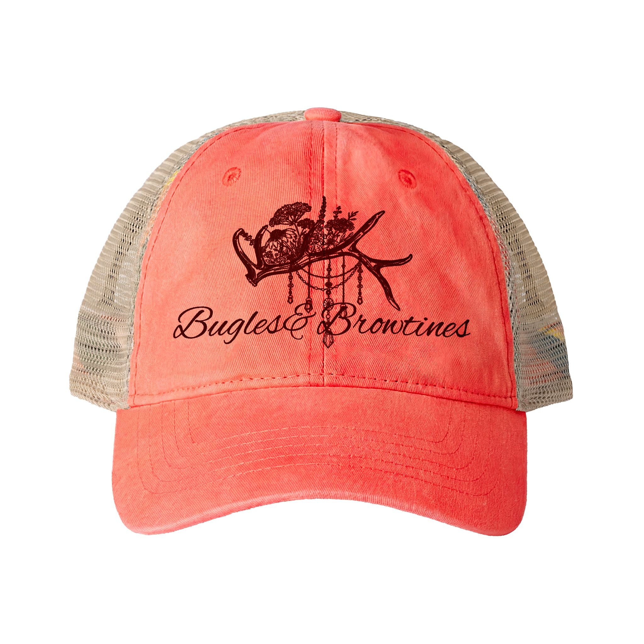 Women's Washed Mesh-Back Cap