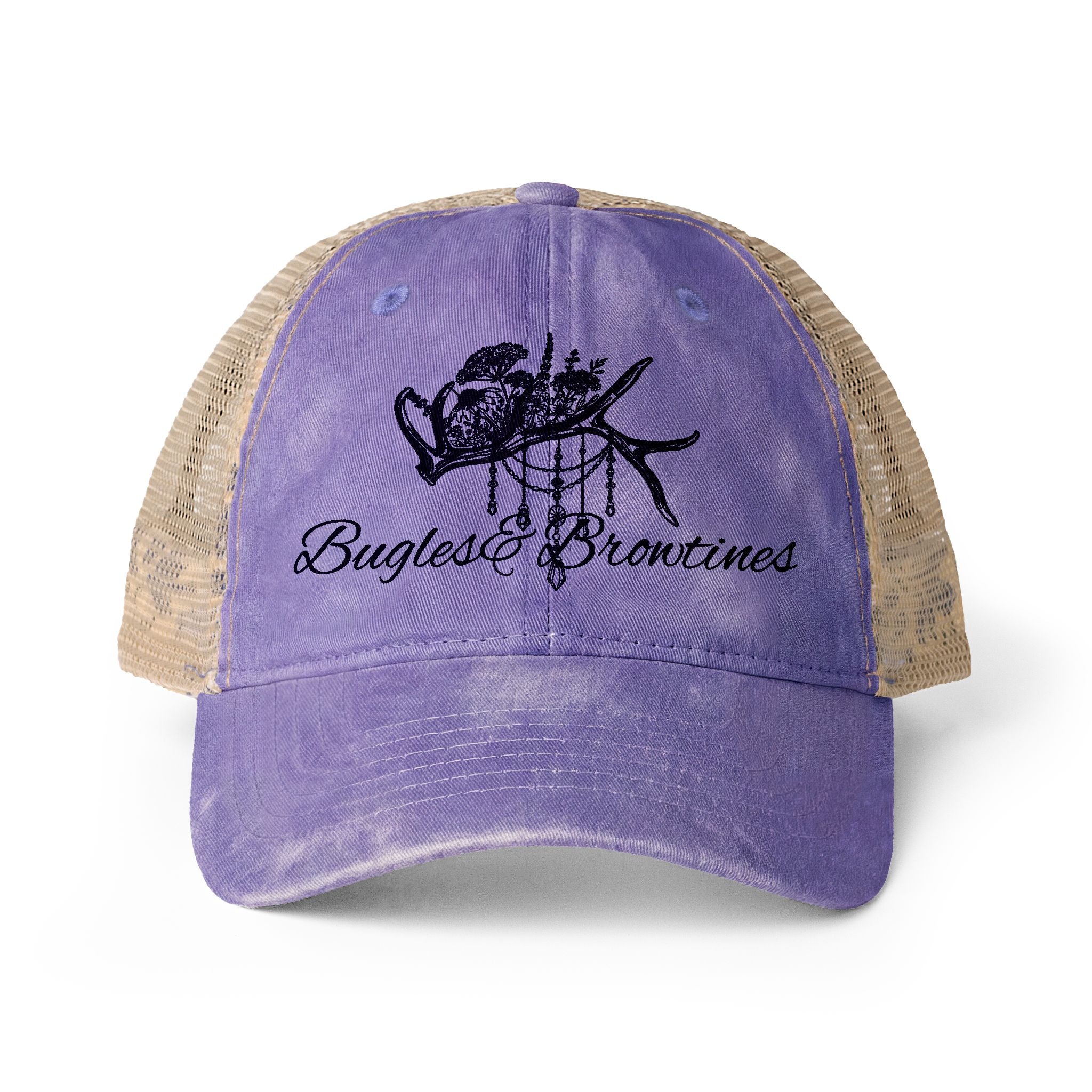 Women's Washed Mesh-Back Cap