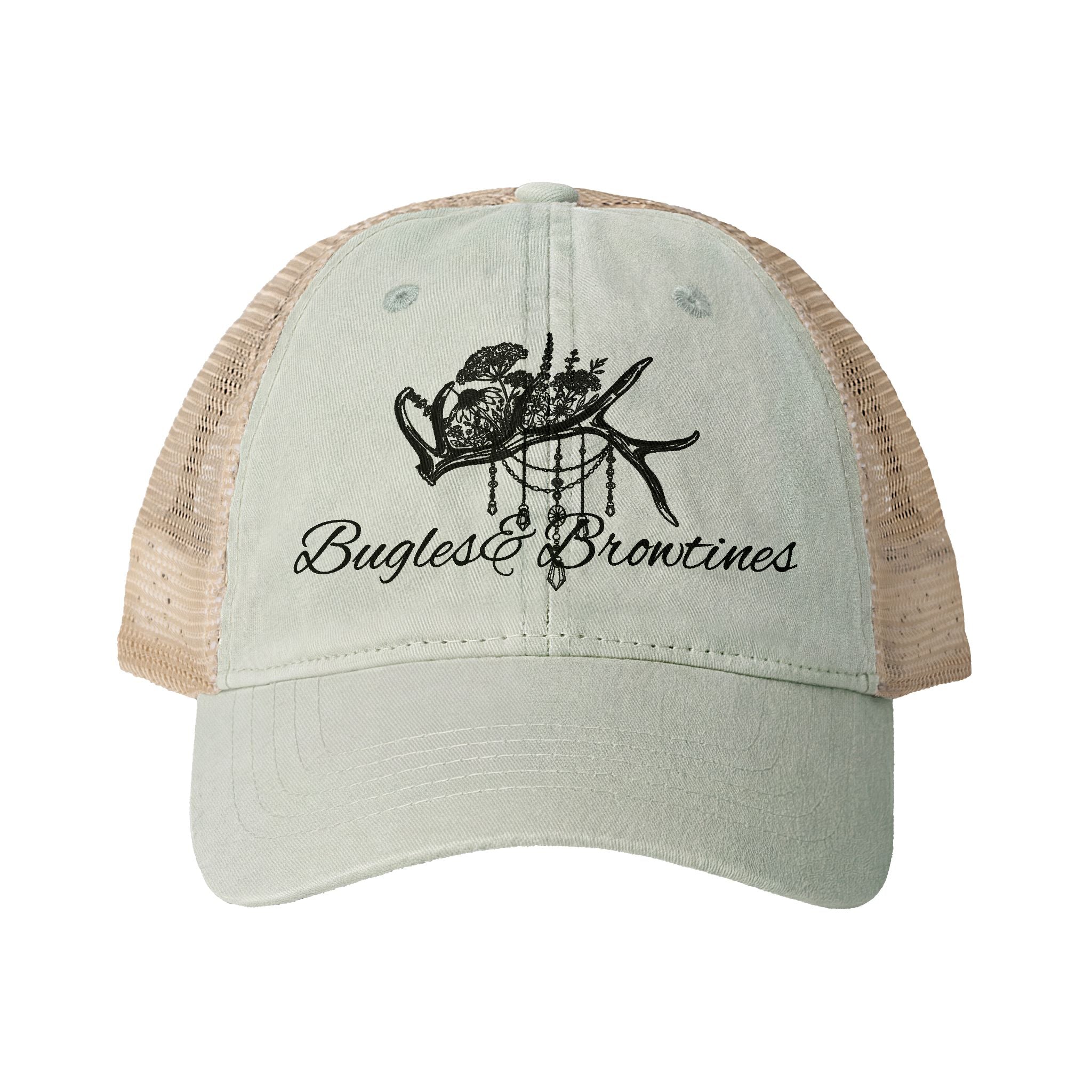 Women's Washed Mesh-Back Cap