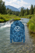 Tie Dye Navy Hoodie