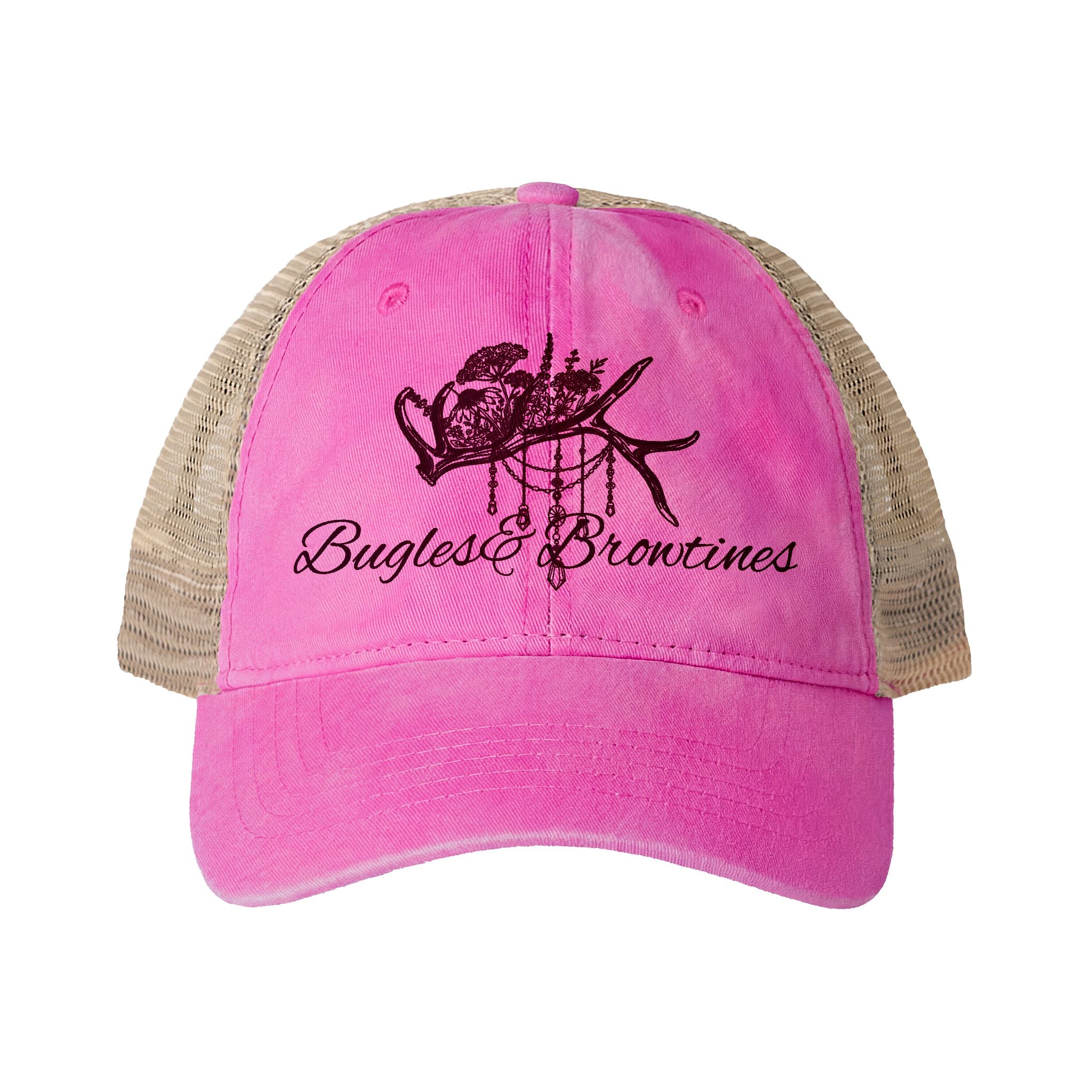 Women's Washed Mesh-Back Cap
