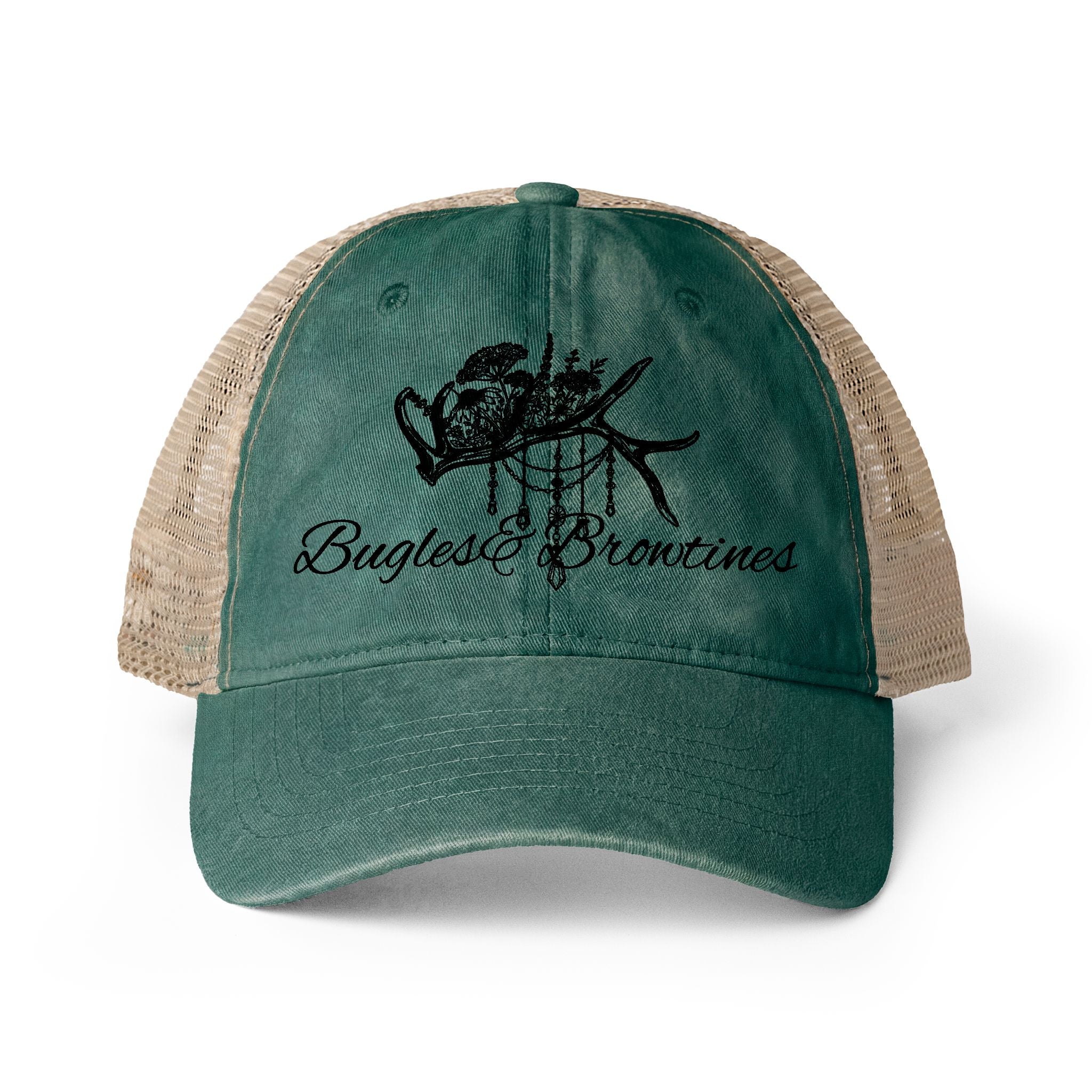 Women's Washed Mesh-Back Cap